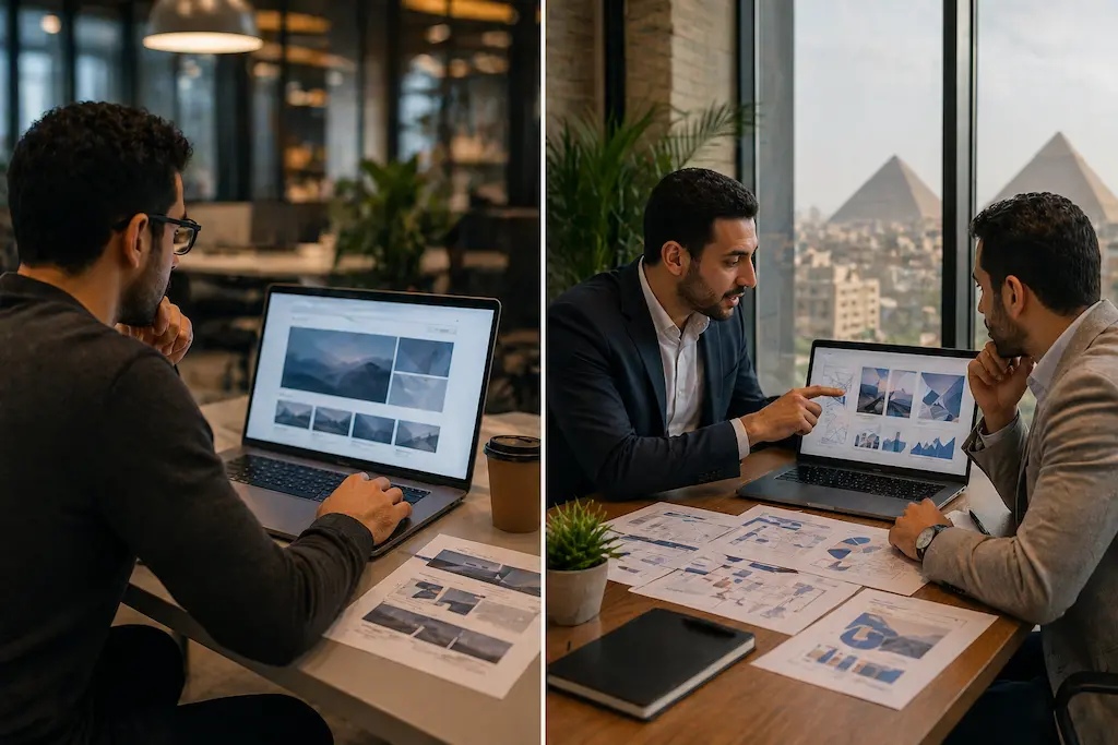 Custom Website vs Template Website: Which Is Better for Your Business in Egypt?