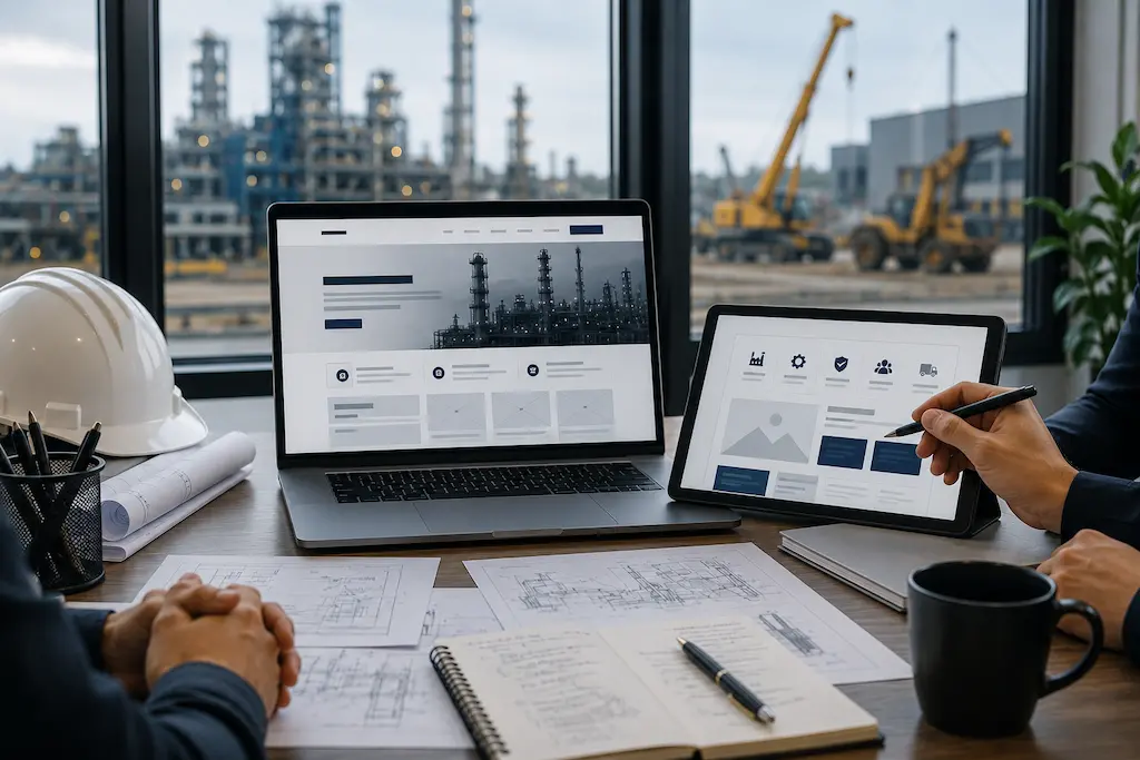 What Industrial Companies Should Define Before Building a Corporate Website